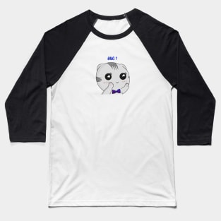 HUG? CUTE CAT WANNA HUG Baseball T-Shirt